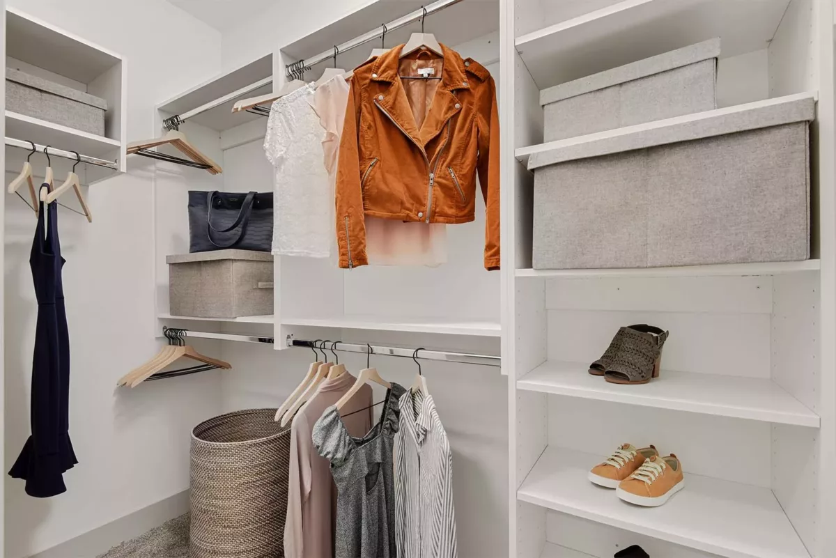 Large closet at Carraway