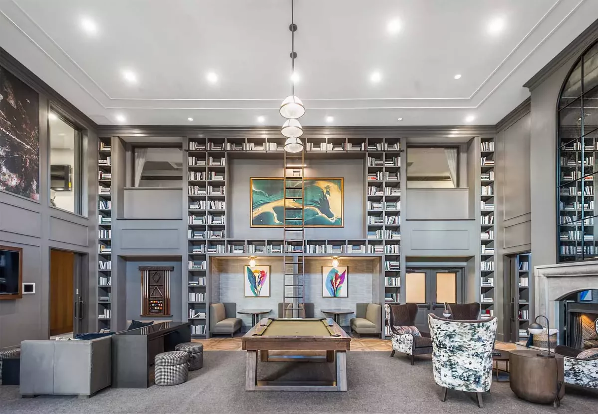 Resident lounge at Carraway