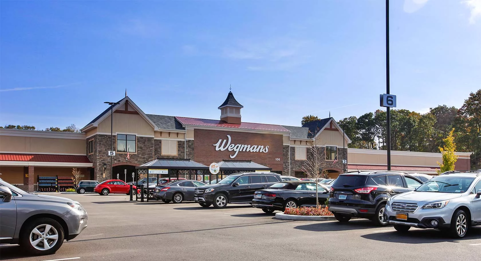 Wegmans across the street